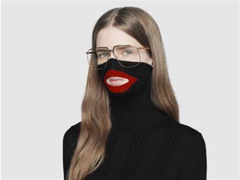 black gucci face|gucci sweater controversy.